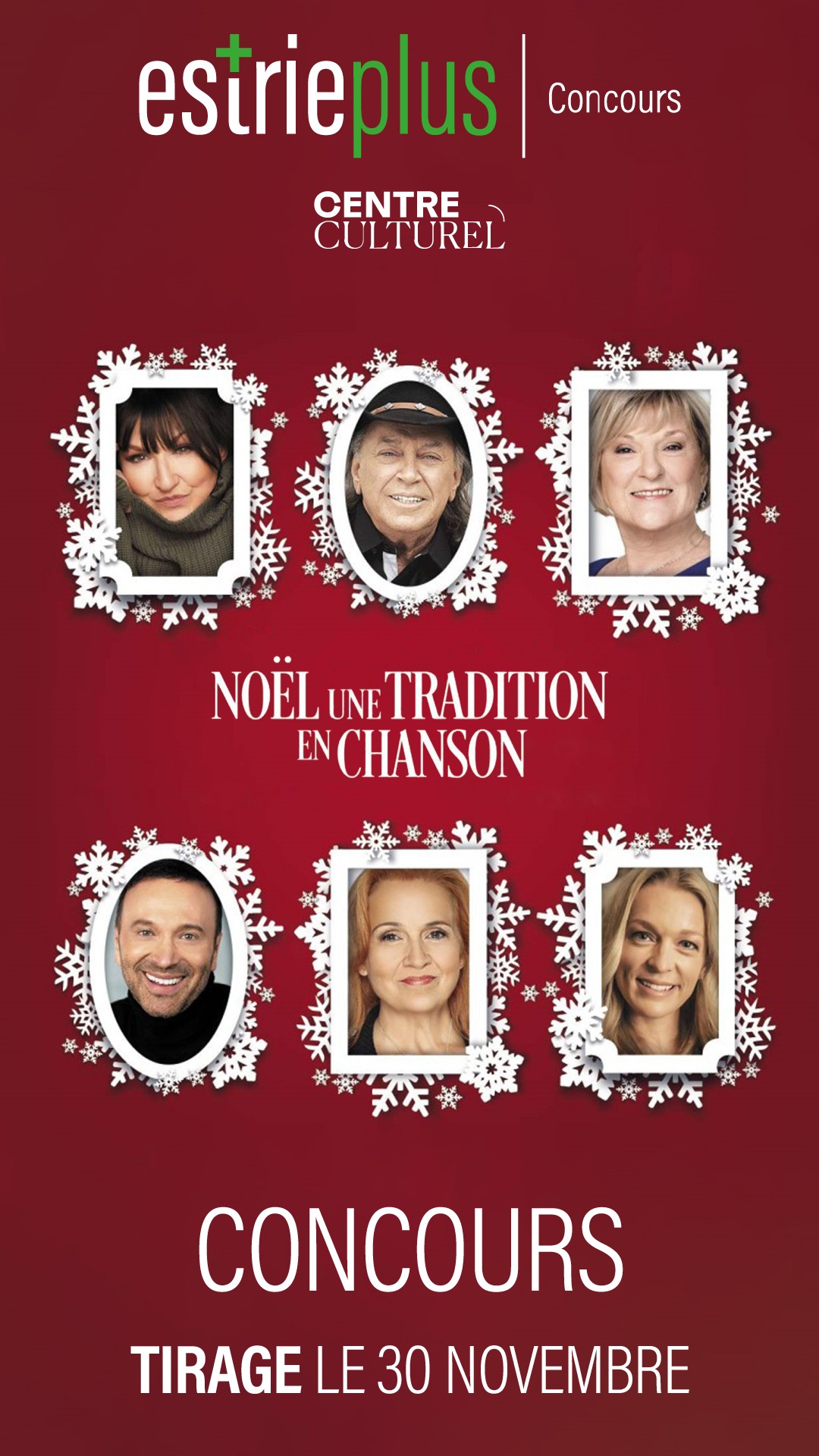 Noël une tradition en chanson 8 décembre 2023 centre culturel sherbrooke