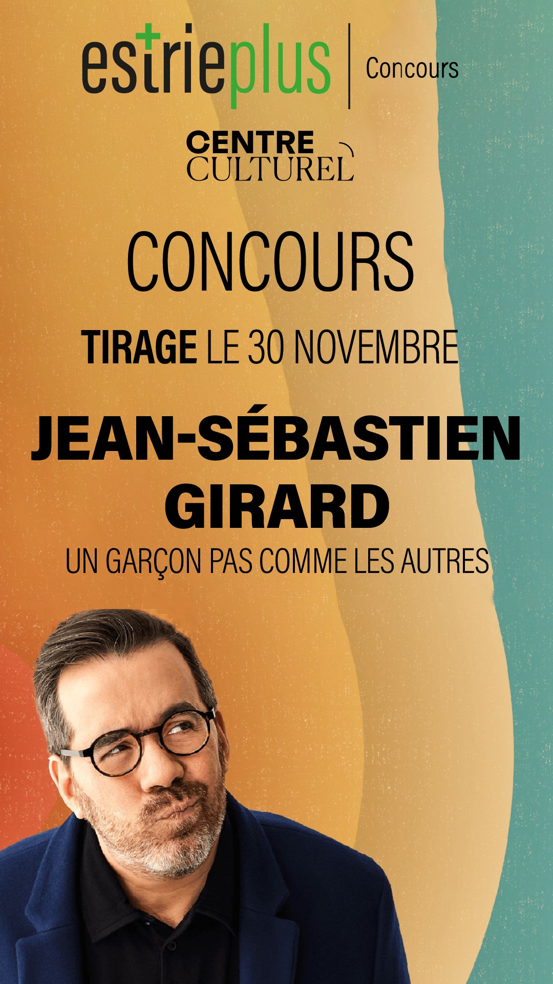 Jean-Sébastien Girard - Un garçon pas comme les autres 7 décembre 2023 centre culturel sherbrooke